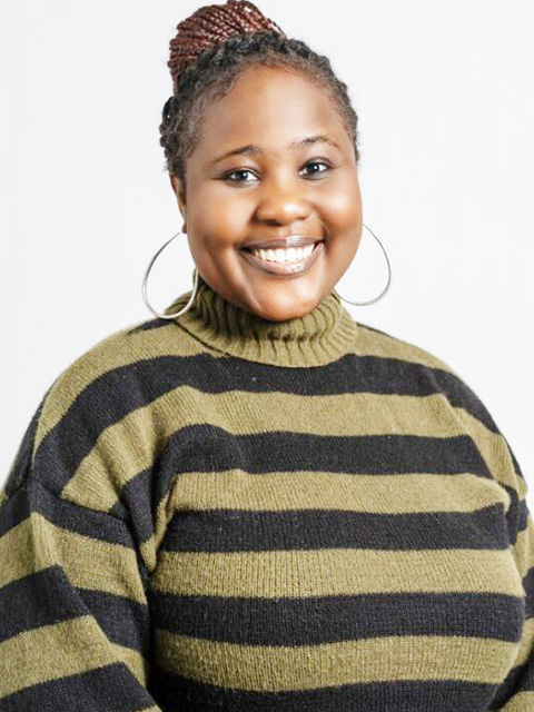 Portrait photograph of staff member, Mofesola Olaoye